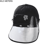 KILO METERS Baby Anti-Spitting Dustproof Face Shield Protective Cover Cap Baseball Hat
