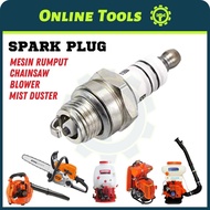 [HEAVY DUTY] L7T Spark Plug Enjin Mesin Rumput Brush Cutter Hand Blower Chainsaw Knapsack Sprayer Mist Duster