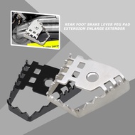 Foot Brake Lever Pedal Enlarge Extension Rear Brake Peg Pad Extender For BMW F750GS F 750GS F850 GS 