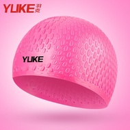 Mũ bơi người lớn YUKE - YM620 - Silicone không mùi đàn hồi cao phù hợp với tóc dài BINSPORTS MB002