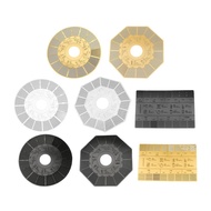 [szluzhen3gv] Coffee Grind Ruler, Coffee Bean Grind Measuring Accessories Grinding Range Reference