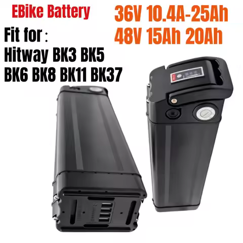 36V 48V 15Ah 20Ah Lithium Ion Battery for COLORWAY BK6 Hitway BK3 BK5 BK6 BK8 BK11 BK37 Battery repl