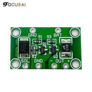 FocusAi แผงควบคุมไฟ1A 3.2V 3.7V 6V 12V โมดูลบอร์ดคอนโทรลแผงโคมไฟสนามหญ้าโซล่าเซลล์กระดานควบคุมการชาร์จพลังงานแสงอาทิตย์สำหรับไฟสวนพลังงานแสงอาทิตย์ไฟภูมิทัศน์พลังงานแสงอาทิตย์ในบ้าน
