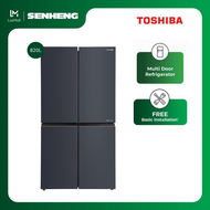 Toshiba 820L NaturePURE Multi-Door Fridge GR-RF900WI-PMY(06)