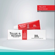 Tellus-5 Moist Ointment 20 g. เทลลัส-5 แบบทา เชื้อรา และอาการ คัน จากเชื้อรา รวมถึง สะเก็ดเงิน
