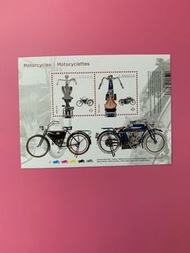 外國郵票—加拿大電動單車小型張