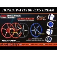 MAGICBOY WAVE 100 EX5 DREAM FG511 CNC SPORT RIM (MATT