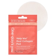 One Day's You Help Me Real Collagen Toner Pad Zipper 18ml | Moisturizing & Firming Facial Toner Pad 