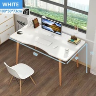 [✅SG Ready Stock] 🔥 60/80/100/120x40/50/60cm Nordic Study Table Laptop Home Office Desks Computer Modern Writing Table