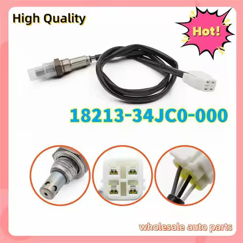 18213-34JC0-000 New O2 Oxygen Sensor 1821334JC0000 For SUZUKI Gixxer Zixer 150 159 GSX150 18213 34JC