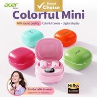 Acer OHR501 Wireless In-Ear Earbuds | Multi-Color Mini Comfort Digital Display Commute Multi-Device 
