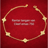 EmmaGold Rantai tangan comel Emas 750