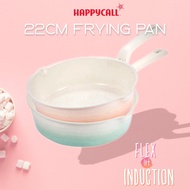 [Happycall] Flex Pan Blanc IH Wide (22cm) 2 types Wok Frying Pan