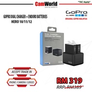 GOPRO DUAL CHARGER + ENDURO BATTERY (HERO 10/11/12) GOPRO MALAYSIA