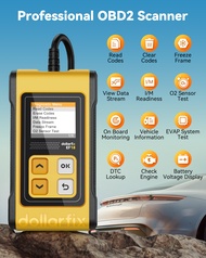 DollarFix EF18 OBD2 Scanner Automotive Car Diagnostic Tool ODB2 Code Reader Erase Error Codes O2 Sen