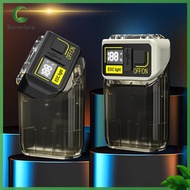 Bv✿  Type-C Rechargeable Hat Clip Light LED+COB Mini Keychain Flashlight 380LM Small Flashlights 6 L