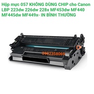 Hộp mực KHÔNG DÙNG CHÍP- IN BÌNH THƯỜNG cho Canon LBP 223dw 226dw 228x MF453dw MF440 MF445dw MF449x/
