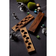 Dice Vault DnD | ZEBRA WOOD RPG Set Dungeons and Dragons D&D