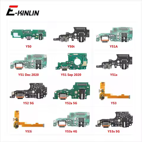 USB Charging Port Dock Plug Charger Board Flex Cable For Vivo Y53s Y53 Y53i Y52 Y52s Y51 Dec Sep 202