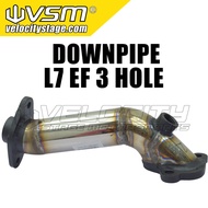 VSM Downpipe L7 L9 Turbo 660cc exhaust EFdet Plug & Play ekzos Tubo Kelisa EF PNP down pipe extracto