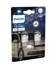 Philips Ultinon LED W21/5 White T20 11066 ULW 11066 CU31 หลอดไฟท้าย สีขาว (2 หลอด) Pro3100 Pro3000 3100 3000