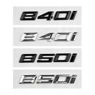 Suitable for BMW 8 Series emblem 840i 850i rear tail number car sticker 4WD displacement badge M sid