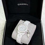 Chanel Mademoiselle J12 Acte 白色陶瓷腕錶