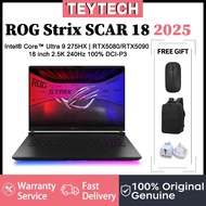 ASUS ROG Strix SCAR 18 2025 |Intel Core Ultra 9 275HX|RTX5080/RTX5090|18inch 2.5K 240Hz LED 100%DCI-
