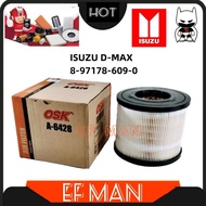 OSK A-6428 AIR FILTER ISUZU DMAX 2.5CC (8-97178-609-0) D-MAX