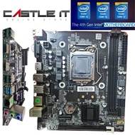 Castle IT H81M LGA1150 4th Gen mATX Motherboard Bundle Core i7 i5 i3