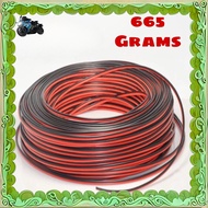 100 MetersDouble cable wire size gauge 22 motor motorcycle wire (665 Grams)1 ROLL