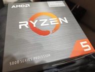 完整盒裝 AMD Ryzen 5 內顯 CPU 5600G 3.9GHz 6核心12線程 中央處理器(內附風扇)