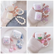 Luxury Lace Flower Case redmi buds3 lite /Airdots3pro Transparent Silicone Case Redmi Buds 3pro Earp