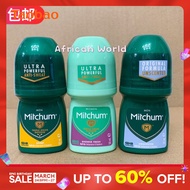 In Stock Mitchum Deodorant Roll on Men's and Women's Armpit Body Odor-Free Fragrance Deodorant Ball