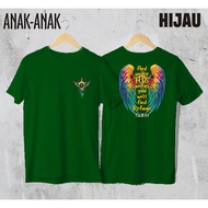 JESUS WINGS CHRISTMAS KIDS T-SHIRT TOP T-SHIRT