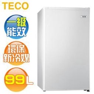 TECO 東元 ( R1091W ) 99公升 小鮮綠系列單門冰箱 -珍珠白