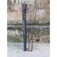 ENGETSU 2-piece rod, 2-piece cork handle rod - wooden handle