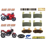 NAZA DISC BRAKE PADS BLADE 250 BLADE 650 GOLD QUALITY MOTORSPORT