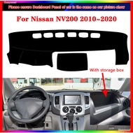 For Nissan NV200 Vanette Evalia Chevrolet City Express 2010 2011 2012 2013 2014~2020 Car Dashmat Das