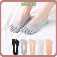 MISUPS 2Pair Five Finger Socks Spring and Autumn Anti Slip Thin Projoint Antibunions Health Sock