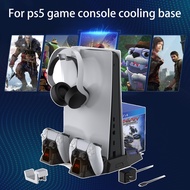 1SET Dock Station 5V Game Controller For PS5 Cooling Stand LED Fan NEW Charger For Playstation5 Disc/Digital Station Stand Charger
