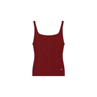 STUDIO UNKNOWN - Seamed Knit Tank Top เสื้อกล้ามนิตต่อตะเข็บ