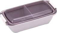 Skater PTLB6B Biomass Lunch Box, No Sealing Grooves, Easy to Clean, 18.9 fl oz (530 ml), Fluffy, Dom