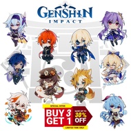 GANTUNGAN Genshin Impact Game Keychain - Genshin Impact Keychain - Genshin Impact Acrylic Merchandis