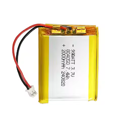 Rechargeable Lithium Battery Lipo 804050 2000mAh 3.7V Polymer Batteries for Medical Equipment Car Pe