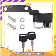【W】Motorcycle Helmet Lock Anti-Theft with 2 Keys Parts Vacuum Cleaner Accessories for Honda CB125R CB150R CB250R CB300R CB500R CB650R CBR650R 2019-