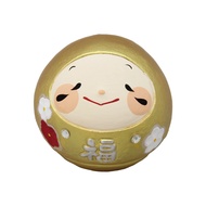 龍虎堂 圓滾滾微笑不倒翁擺飾/ Gold