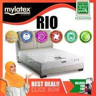 MyLatex Rio 6 Inches Semi-Firm 100% Natural Latex Mattress