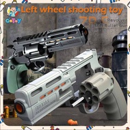 Mainan Pistol Mainan Peluru Lunak Revolver Mainan Pistol Semi-Otomatis (Dengan Peluru Gratis)