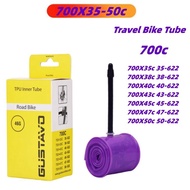 Ultralight Bike TPU Inner Tube 700C 700 X 35 38 40 43 45 47 50c Road Bicycle TPU Material Tire 45mm 